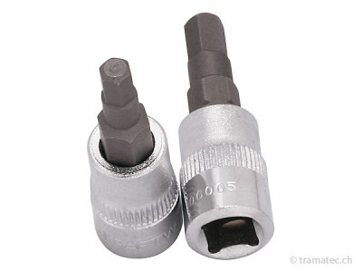 KRAFTWERK 1/4" Inbus-Bit-Stecknuss 5 mm