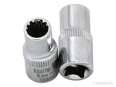 KRAFTWERK 1/4" Combi-Stecknuss 13 mm
