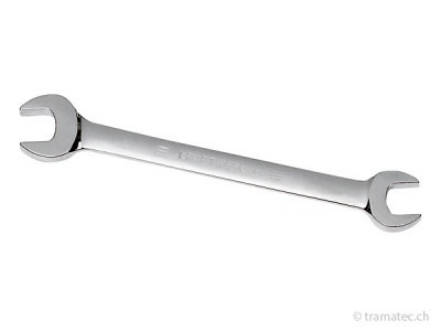 KRAFTWERK Doppelgabelschlüssel voll poliert 10 x 11mm