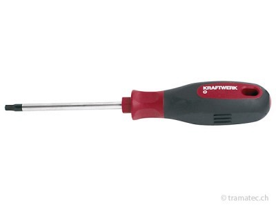 KRAFTWERK ergokraft Schraubendreher TX mit Bohrung T30