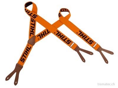 STIHL Hosenträger orange Länge 120cm