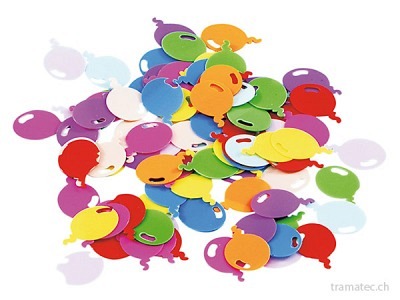 Riethmüller Deko-Konfetti Ballon Farben
