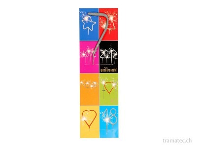 Wondercandle Zahl 7