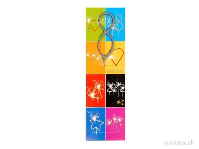 Wondercandle Zahl 8
