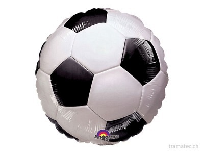 Riethmüller Folienballon rund Fussball
