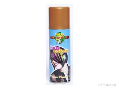 Fasnacht Haar Colorspray gold