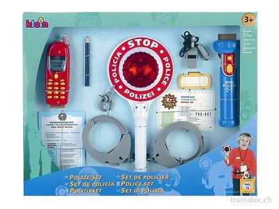 Klein Polizeiset 10-teilig