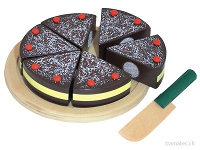 Tanner Schokokuchen aus Holz 13cm