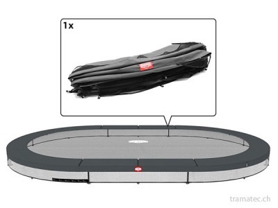 BERG Trampolin Ersatzteil Schutzrand Grand Favorit InGround 520, grau