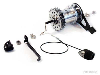 BERG Gokart Ersatzteil Nabe BF-3 + Handschaltung 2000-2014