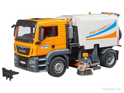 Bruder MAN TGS LKW Strassenreinigung - 03780