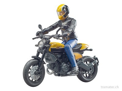 Bruder Scrambler Ducati Full Throttle mit Fahrer