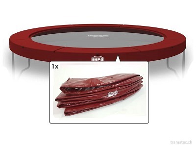 BERG Trampolin Ersatzteil Schutzrand Elite 330, rot