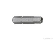KRAFTWERK 1/4' Inbus-Bit 25 mm 3 mm mit Bohrung