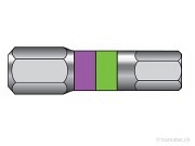 KRAFTWERK 1/4' Duo-Code-Bit Inbus 7 mm, 2 Stk.